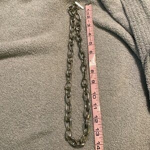 Chunky curb link necklace